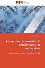 Les Modes de Contr le de Gestion Dans Les Entreprises