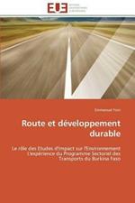 Route Et D veloppement Durable