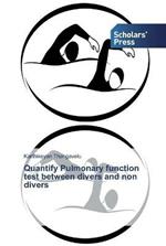 Quantify Pulmonary function test between divers and non divers