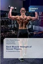 Back Muscle Strength of Soccer Players