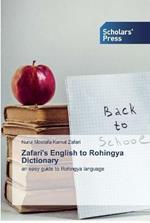 Zafari's English to Rohingya Dictionary