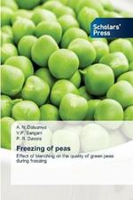 Freezing of peas