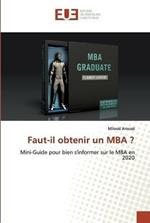 Faut-il obtenir un MBA ?