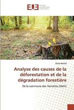 Analyse des causes de la deforestation et de la degradation forestiere