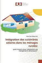 Integration des cuisinieres solaires dans les menages rurales