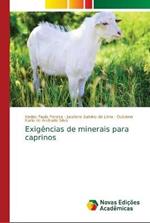 Exigencias de minerais para caprinos