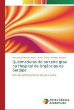 Queimaduras de terceiro grau no Hospital de Urgencias de Sergipe