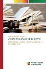 O conceito analitico de crime