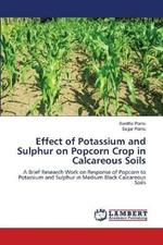 Effect of Potassium and Sulphur on Popcorn Crop in Calcareous Soils