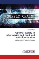 Optimal supply in pharmacies and food and nutrition services