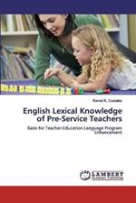 English Lexical Knowledge of Pre-Service Teachers