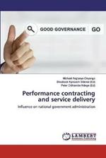 Performance contracting and service delivery