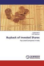 Buyback of Invested Shares