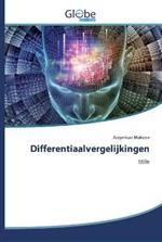 Differentiaalvergelijkingen