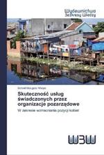 Skutecznosc uslug swiadczonych przez organizacje pozarzadowe