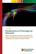 Perspectivas em Psicologia da Educacao