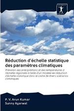 Reduction d'echelle statistique des parametres climatiques