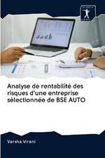 Analyse de rentabilite des risques d'une entreprise selectionnee de BSE AUTO