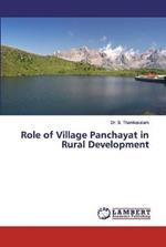 Role of Village Panchayat in Rural Development