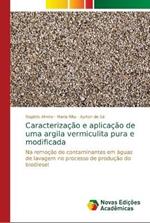 Caracterizacao e aplicacao de uma argila vermiculita pura e modificada