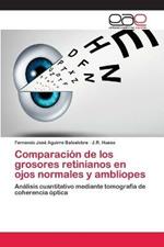 Comparacion de los grosores retinianos en ojos normales y ambliopes