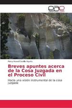 Breves apuntes acerca de la Cosa Juzgada en el Proceso Civil