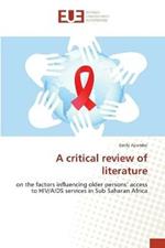 A critical review of literature