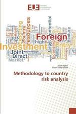 Methodology to country risk analysis