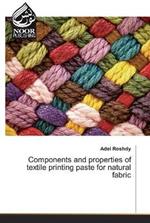 Components and properties of textile printing paste for natural fabric