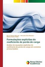 Formulacoes explicitas do coeficiente de perda de carga