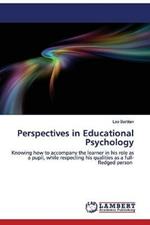 Perspectives in Educational Psychology