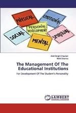 The Management Of The Educational Institutions