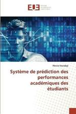 Systeme de prediction des performances academiques des etudiants