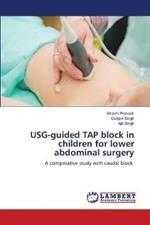 USG-guided TAP block in children for lower abdominal surgery
