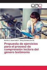 Propuesta de ejercicios para el proceso de comprension lectora del genero testimonio