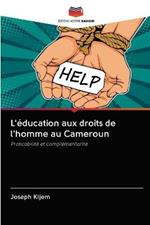 L'education aux droits de l'homme au Cameroun