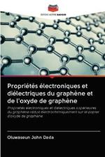 Proprietes electroniques et dielectriques du graphene et de l'oxyde de graphene