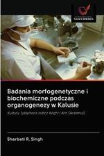 Badania morfogenetyczne i biochemiczne podczas organogenezy w Kalusie