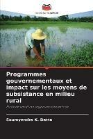 Programmes gouvernementaux et impact sur les moyens de subsistance en milieu rural