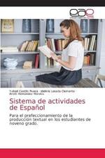 Sistema de actividades de Espanol