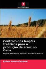 Controlo dos lencois freaticos para a producao de arroz no Gana