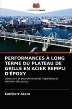 Performances A Long Terme Du Plateau de Grille En Acier Rempli d'Epoxy