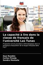 La capacite a lire dans la classe de francais de l'universite Las Tunas