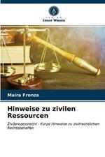 Hinweise zu zivilen Ressourcen