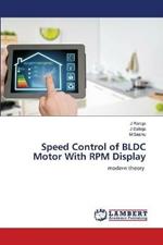 Speed Control of BLDC Motor With RPM Display