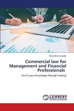 Commercial law for Management and Financial Professionals