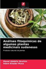 Analises fitoquimicas de algumas plantas medicinais sudanesas