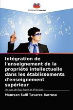 Integration de l'enseignement de la propriete intellectuelle dans les etablissements d'enseignement superieur