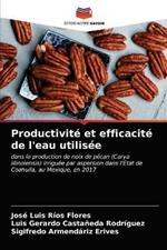 Productivite et efficacite de l'eau utilisee