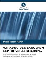 Wirkung Der Exogenen Leptin-Verabreichung